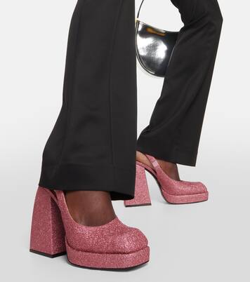 Pumps slingback Bulla Jill con glitter | Nodaleto