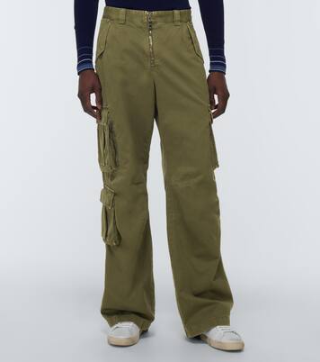 High-rise cotton cargo pants | Dolce&Gabbana