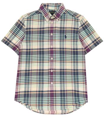 Plaid cotton shirt | Polo Ralph Lauren Kids