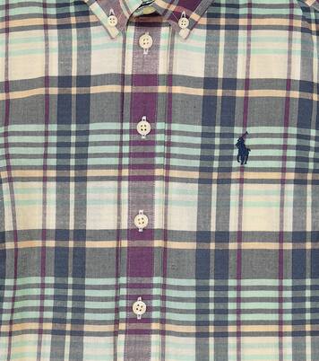 Plaid cotton shirt | Polo Ralph Lauren Kids
