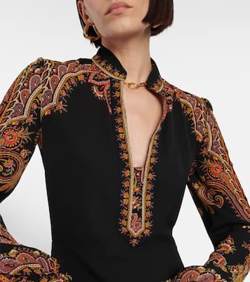 Robe midi à motif cachemire | Etro