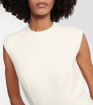 Verziertes Minikleid aus einem Wollgemisch | Prada