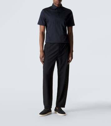 Cotton polo shirt | Giorgio Armani