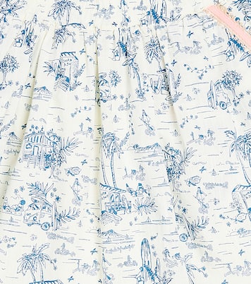 Printed cotton skirt | Scotch & Soda Kids