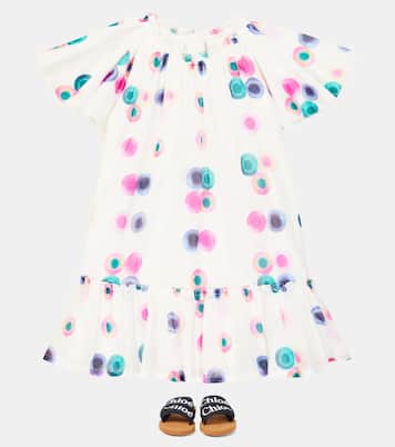 Robe en coton imprimé | Chloé Kids