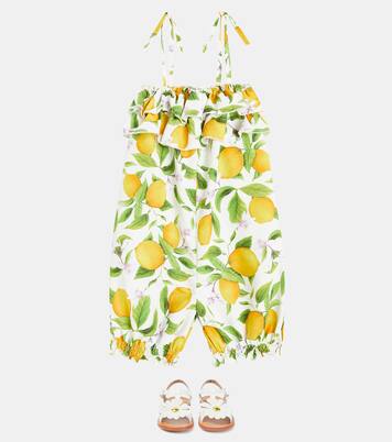 Mykonos printed playsuit | Suncracy