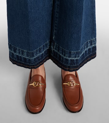 Loafers VLogo The Bold Edition aus Leder | Valentino Garavani