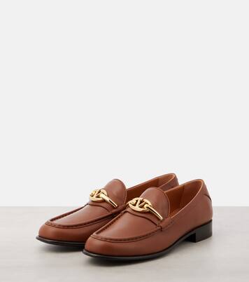 Loafers VLogo The Bold Edition aus Leder | Valentino Garavani