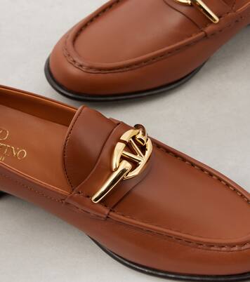 Loafers VLogo The Bold Edition aus Leder | Valentino Garavani