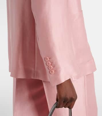 Blazer Slouchy Elegance in raso | Dorothee Schumacher