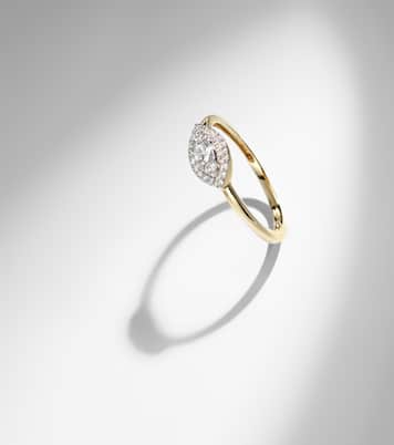 Anello Muse in oro 10kt con diamanti | Stone and Strand