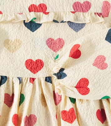 Elin printed cotton seersucker blouse | Konges Sløjd