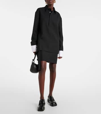 Minikleid aus einem Wollgemisch | Plan C