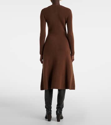 Cashmere-blend midi dress | Joseph
