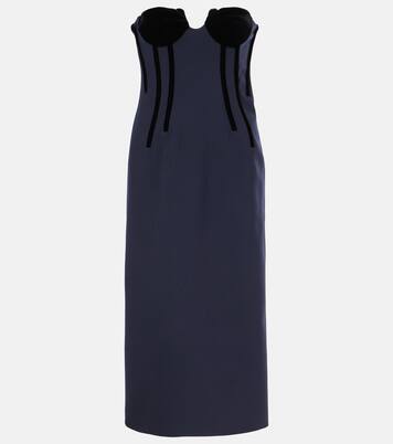 Robe midi Anemone en laine mélangée | Sportmax
