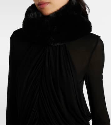 Abito lungo con drappeggio | Magda Butrym