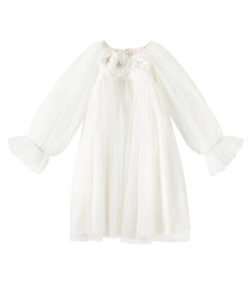 Snowy Petal embellished tulle dress | Tutu Du Monde