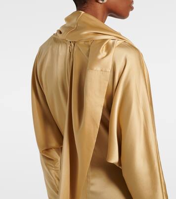 Robe longue Imre en soie mélangée | Tove