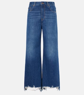 Jeans a gamba larga e vita media | Chloé