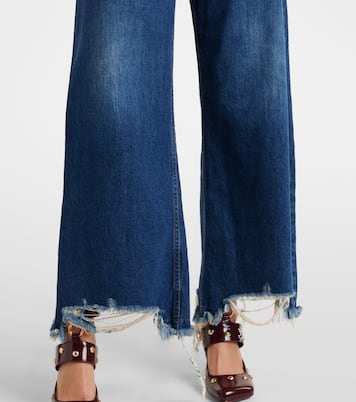 Jeans a gamba larga e vita media | Chloé