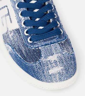 Sneakers Swan in denim | Balmain