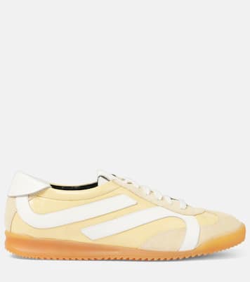 Sneakers Track aus Leder mit Veloursleder | Proenza Schouler