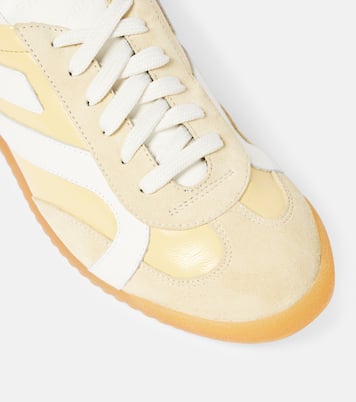 Sneakers Track aus Leder mit Veloursleder | Proenza Schouler