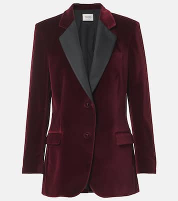 Blazer in velluto di cotone | Tod's