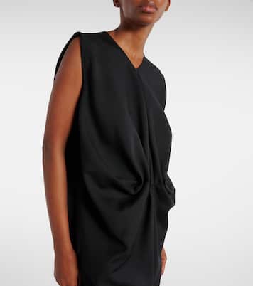 Robe longue Niel en laine et mohair | Khaite