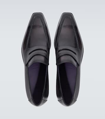 Andy Démesure leather penny loafers | Berluti