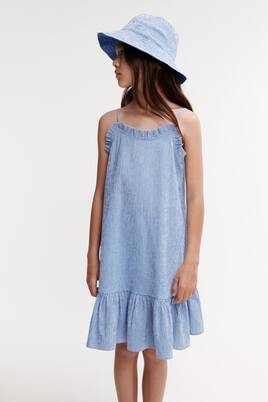 Kleid Sophia aus Baumwoll-Seersucker | Liewood