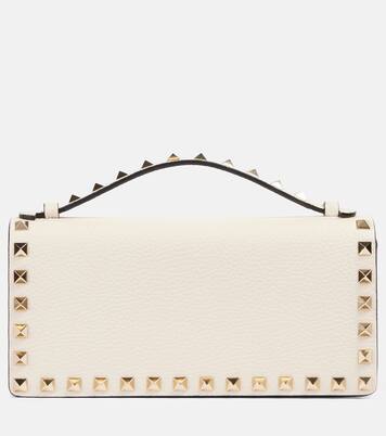 Rockstud leather wallet on chain | Valentino Garavani
