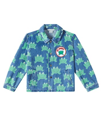 Printed denim jacket | Stella McCartney Kids