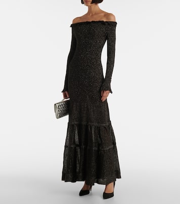 Off-Shoulder-Maxikleid Polly aus Jersey | Altuzarra
