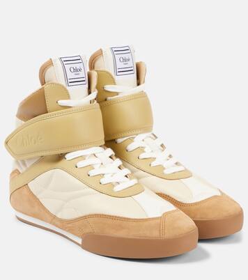 Chloé Kick high-top leather sneakers | Chloé