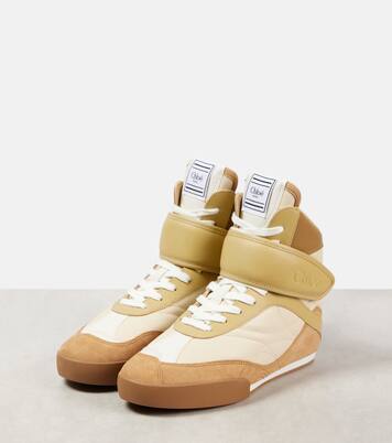 Chloé Kick high-top leather sneakers | Chloé