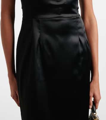 Vestido bustier de satén | Dolce&Gabbana