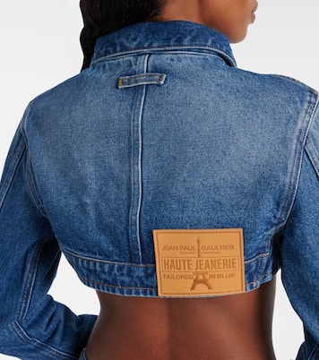 Cropped denim jacket | Jean Paul Gaultier