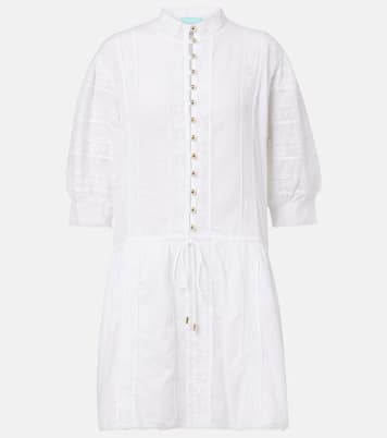 Minikleid Rita aus Baumwolle mit Spitze | Melissa Odabash