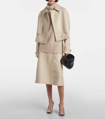 Midirock aus Leder | Joseph