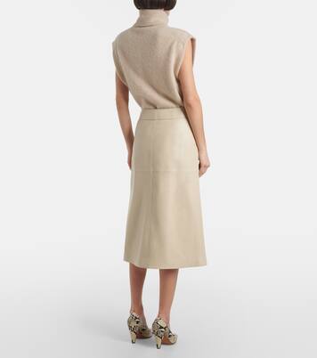 Midirock aus Leder | Joseph