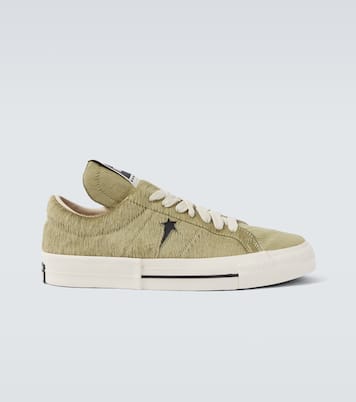 x Converse calf hair sneakers | Rick Owens