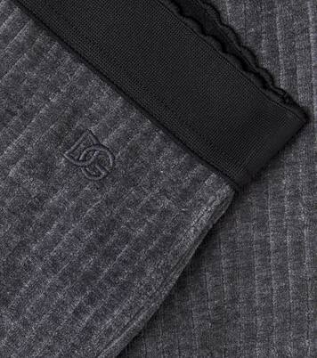 DG corduroy pants | Dolce&Gabbana Kids