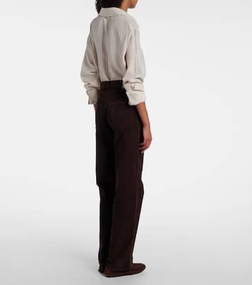 Weite High-Rise-Hose Kora aus Cord | AG Jeans