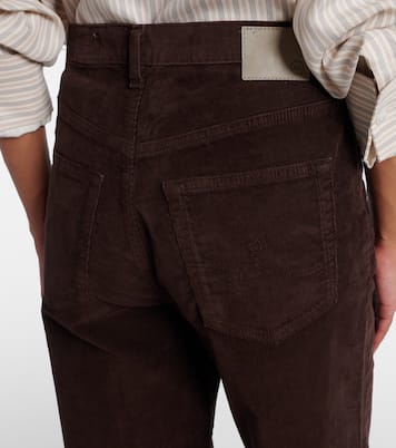 Weite High-Rise-Hose Kora aus Cord | AG Jeans