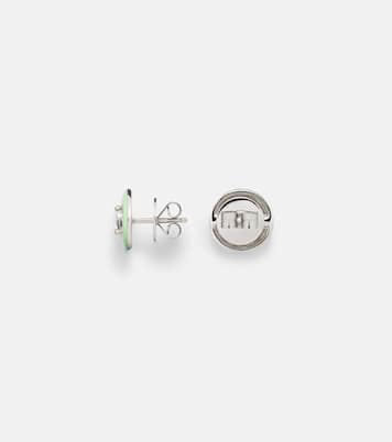 Boucles d’oreilles en or blanc 18 ct et diamants | Kamyen
