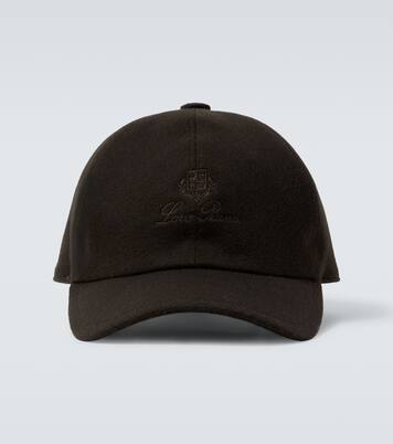 Bestickte Baseballcap aus Kaschmir | Loro Piana