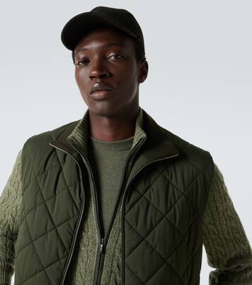 Bestickte Baseballcap aus Kaschmir | Loro Piana