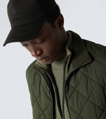 Bestickte Baseballcap aus Kaschmir | Loro Piana