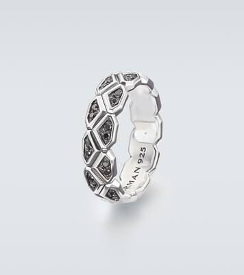 Ring Hex aus Sterlingsilber mit Diamanten | David Yurman